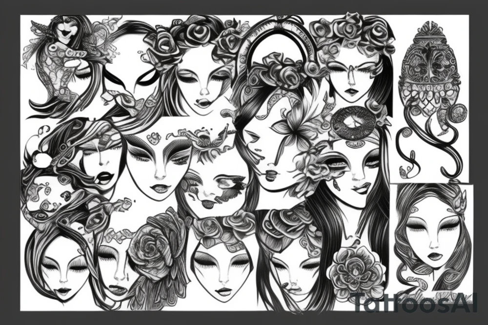 Fortune goddess tattoo idea