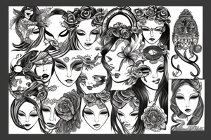 Fortune goddess tattoo idea