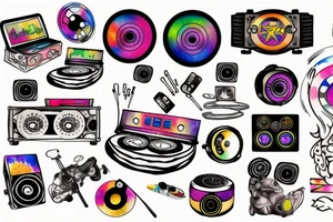 dj controller tattoo idea