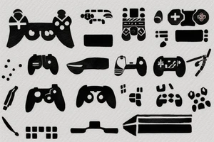 Video games controller tattoo idea