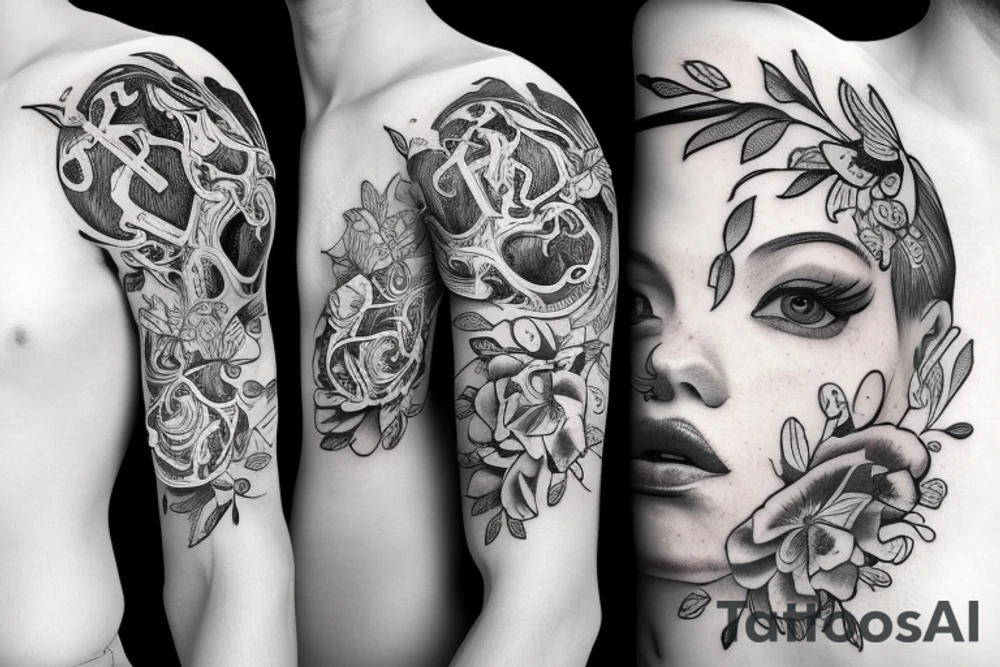 Dei di marmo tattoo idea