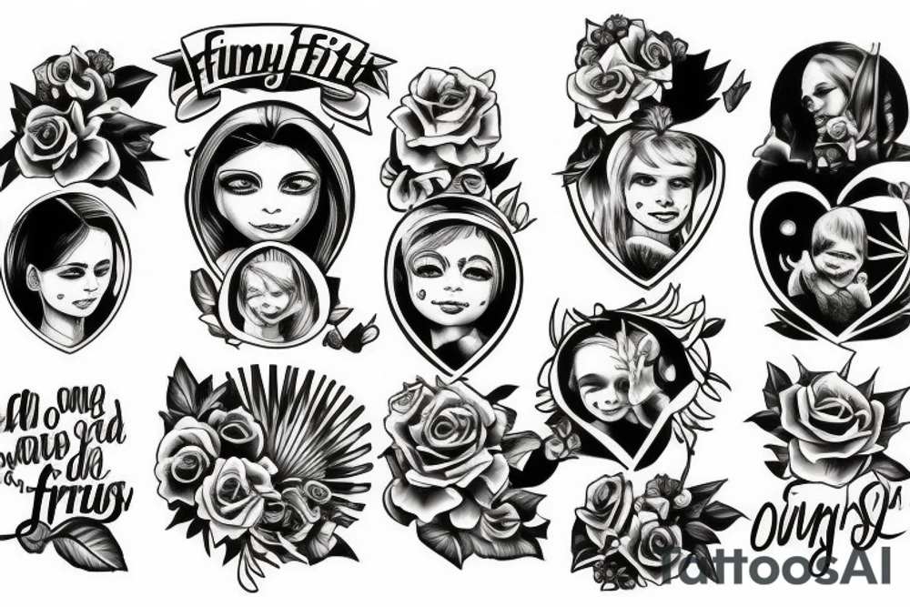 Says family first tattoo idea