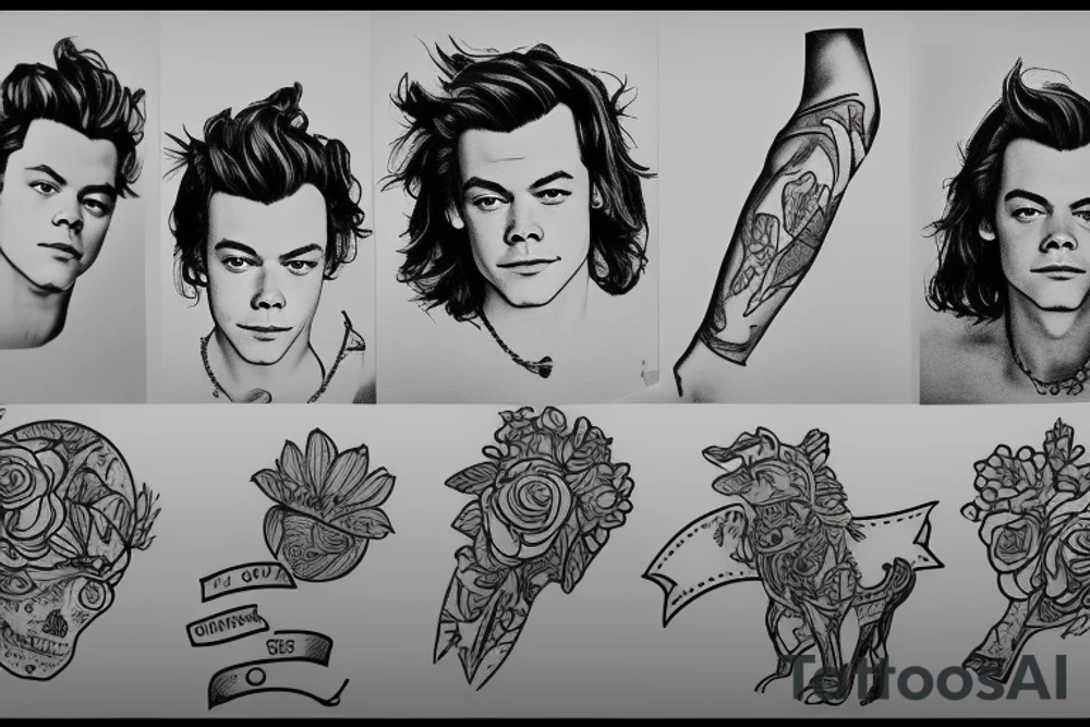Harry styles tattoo idea