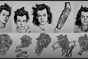 Harry styles tattoo idea