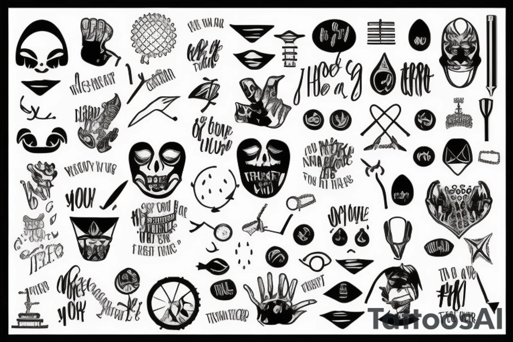 if you do not go after what you want, you will never have it tattoo idea