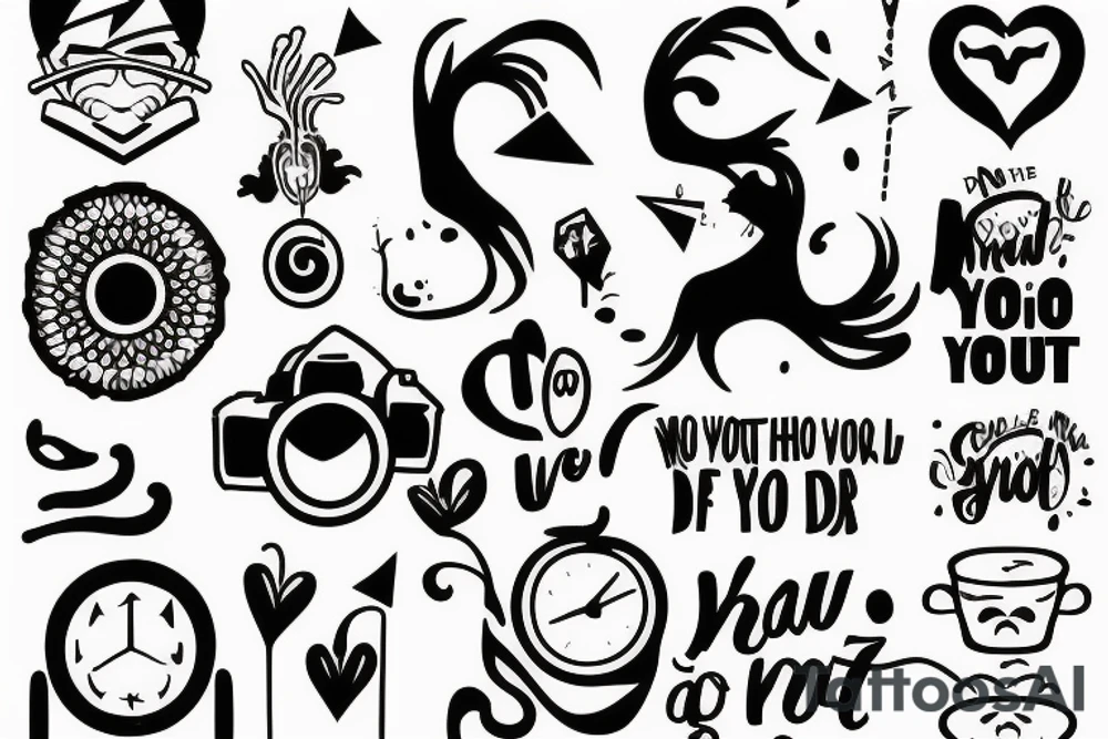 if you do not go after what you want, you will never have it tattoo idea