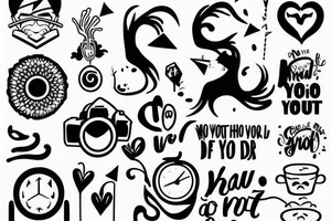 if you do not go after what you want, you will never have it tattoo idea