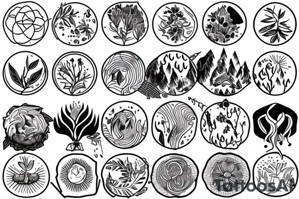 Nature, powerful, intelligence, finding yourself, trusting the process, growth, making the most out of life, exploring tattoo idea