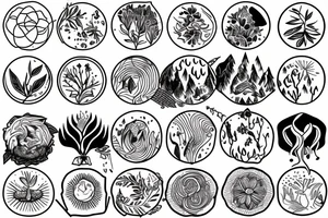 Nature, powerful, intelligence, finding yourself, trusting the process, growth, making the most out of life, exploring tattoo idea
