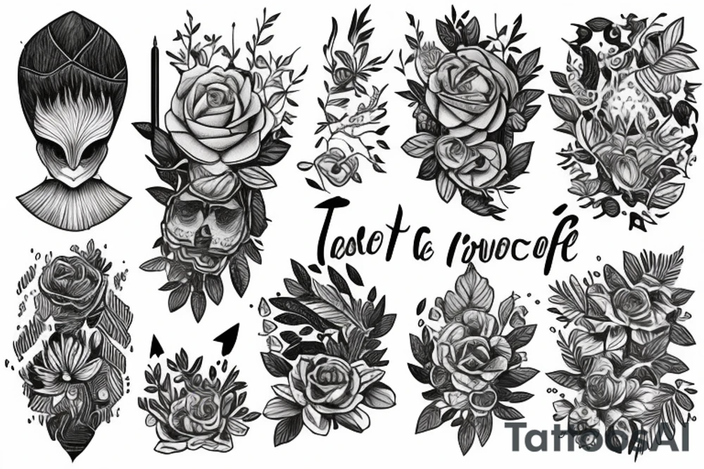 Nature, powerful, intelligence, finding yourself, trusting the process, growth, making the most out of life, exploring tattoo idea