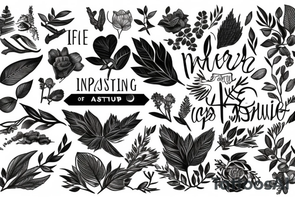 Nature, powerful, intelligence, finding yourself, trusting the process, growth, making the most out of life, exploring tattoo idea