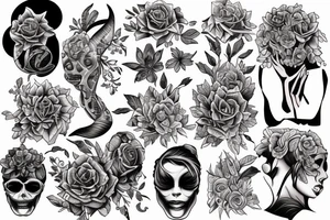 caring , fixated , obsession , depression , everlasting devotion tattoo idea