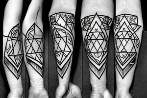 Triforce as part of an arrow tattoo idea