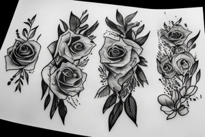 Forest is crying tattoo idea