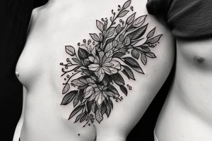 Forest is crying tattoo idea