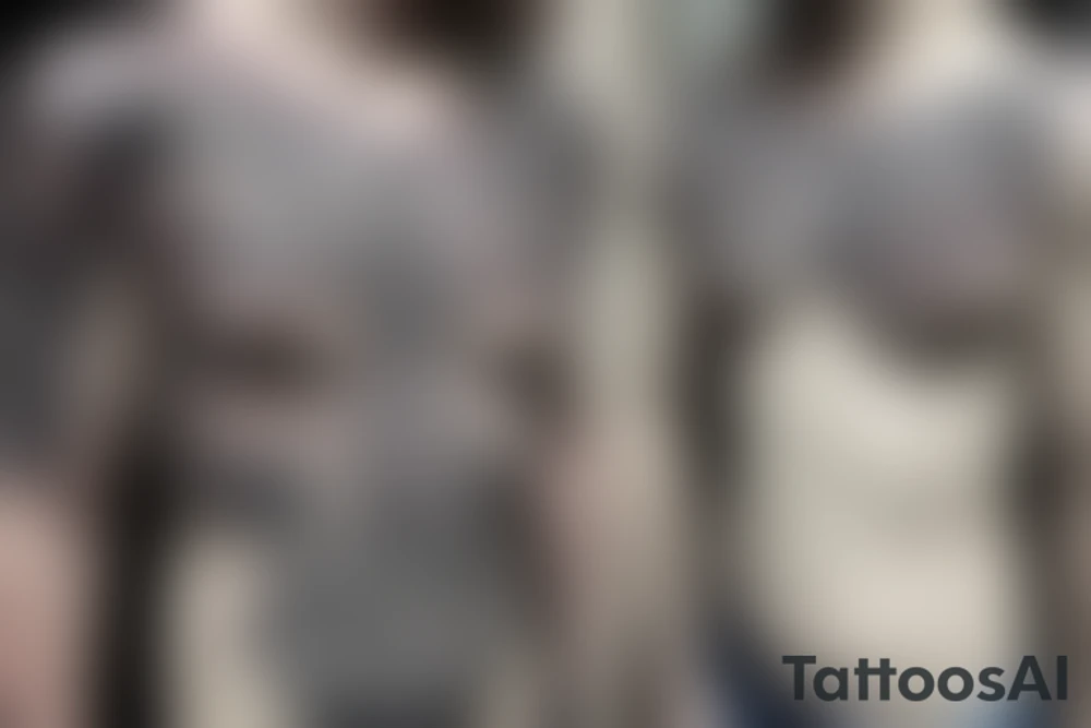 I would like a full torso tattoo of a Thai mythical creature with very realistic details tattoo idea