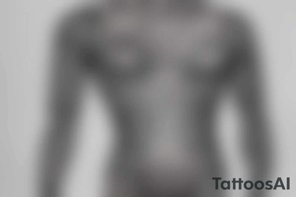 I would like a full torso tattoo of a Thai mythical creature with very realistic details tattoo idea