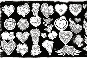 cupid on a cloud tattoo idea