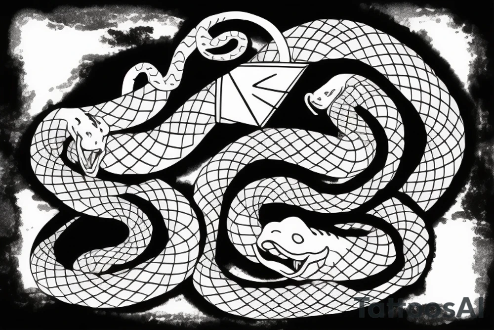two snakes with hiraishin
kunai as negative space tattoo idea two snakes with hiraishin
kunai as negative space tattoo idea