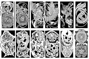 Sleeve tattoo idea