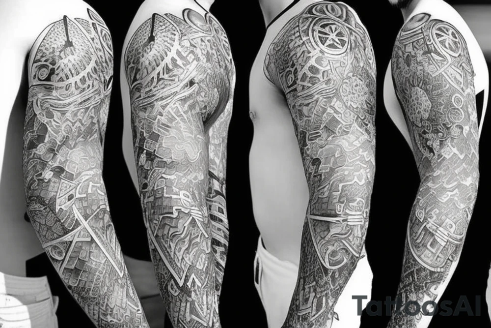 Sleeve tattoo idea