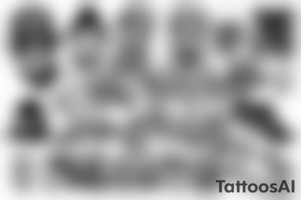 hip hop artist tattoo idea