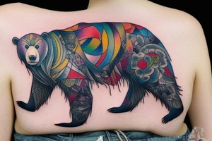 bear tattoo tattoo idea