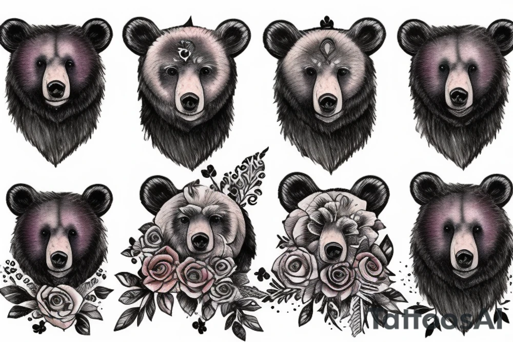 bear tattoo tattoo idea