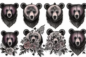 bear tattoo tattoo idea