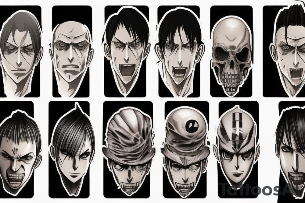 Attack on titan tattoo idea