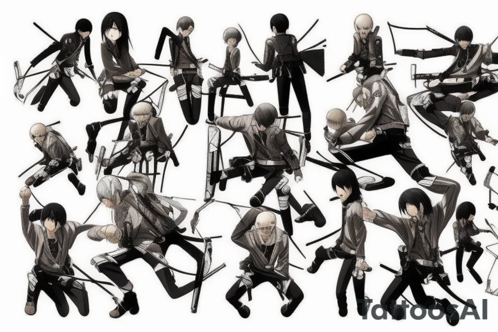 Attack on titan tattoo idea