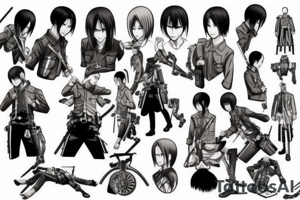 Attack on titan tattoo idea