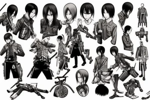 Attack on titan tattoo idea