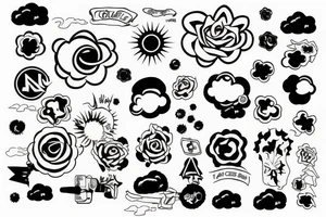 cloud tattoo tattoo idea