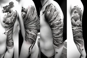 cloud tattoo tattoo idea
