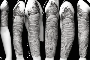 cloud tattoo tattoo idea