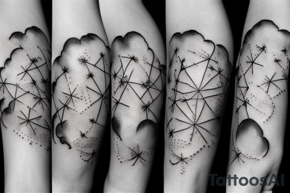 cloud tattoo tattoo idea
