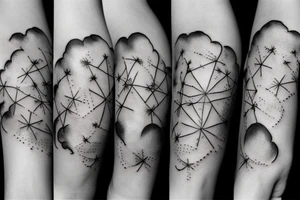 cloud tattoo tattoo idea