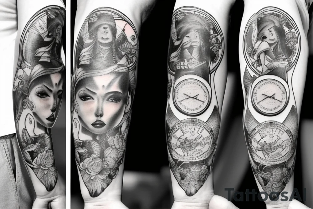 alambre de puas, extendido a lo ancho tattoo idea