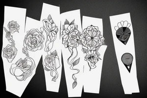 Fine line feminism tattoo idea
