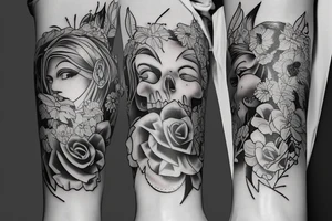 Endless love, friendship and pleasant experiences. tattoo idea