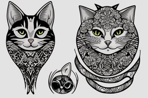 Cat prophet tattoo idea