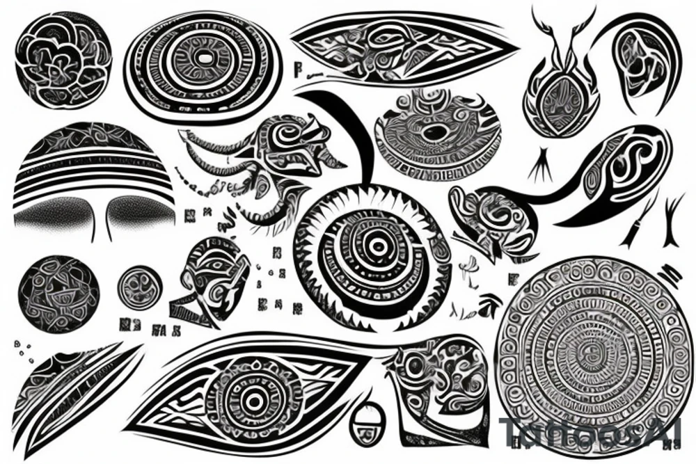 domes on the full back tattoo idea