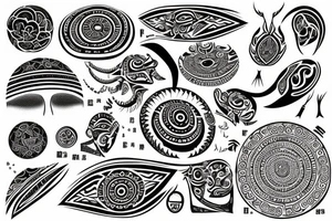 domes on the full back tattoo idea