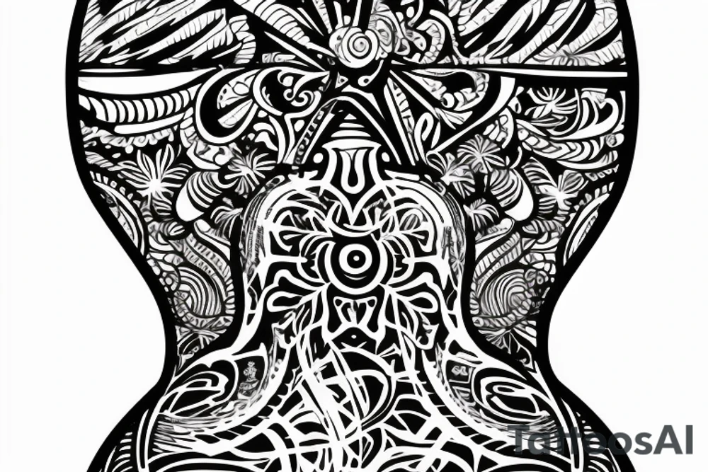 domes on the full back tattoo idea