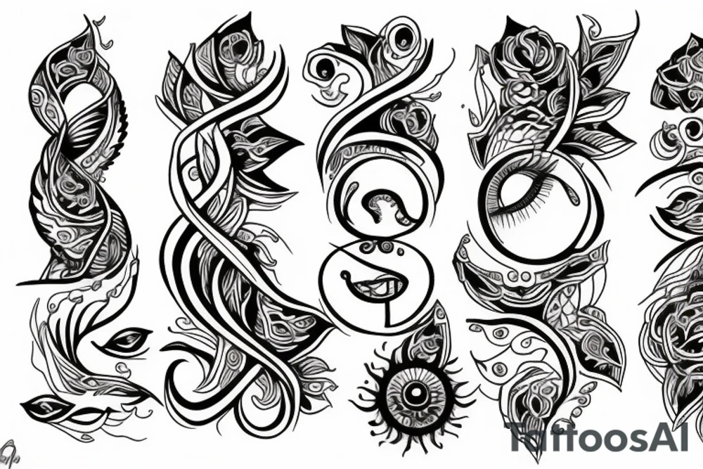 Smrithi (name) tattoo idea
