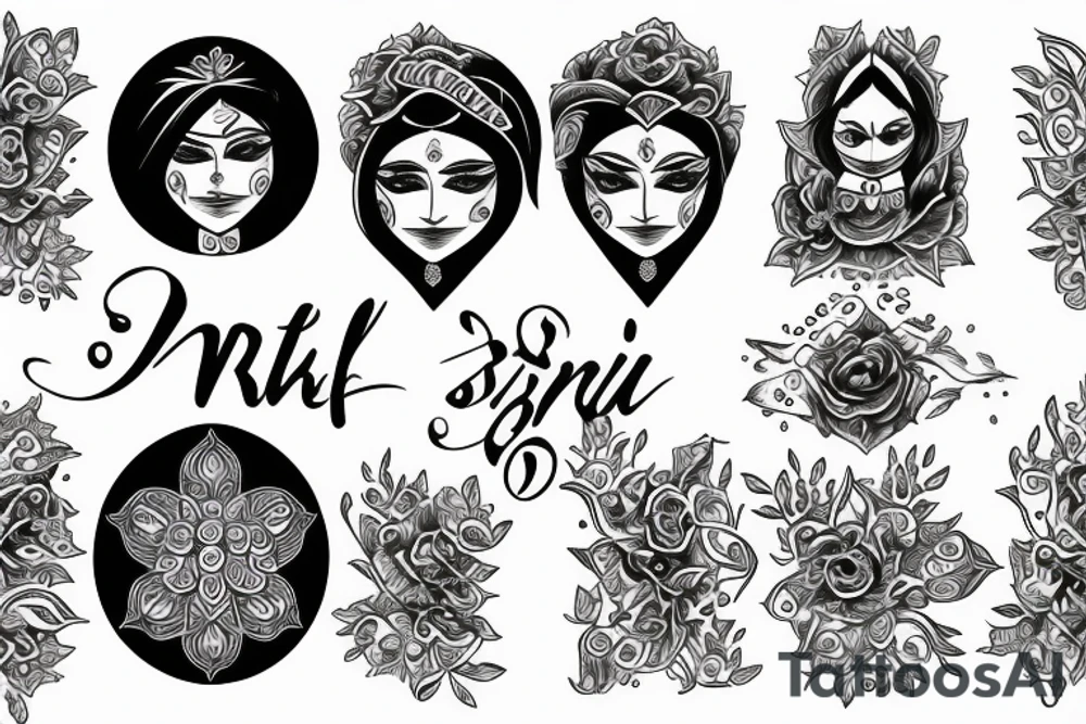Smrithi (name) tattoo idea