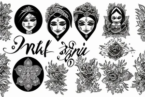 Smrithi (name) tattoo idea