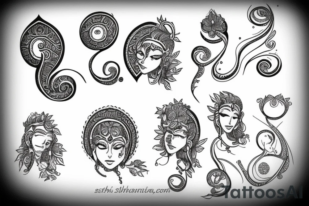 Smrithi (name) tattoo idea