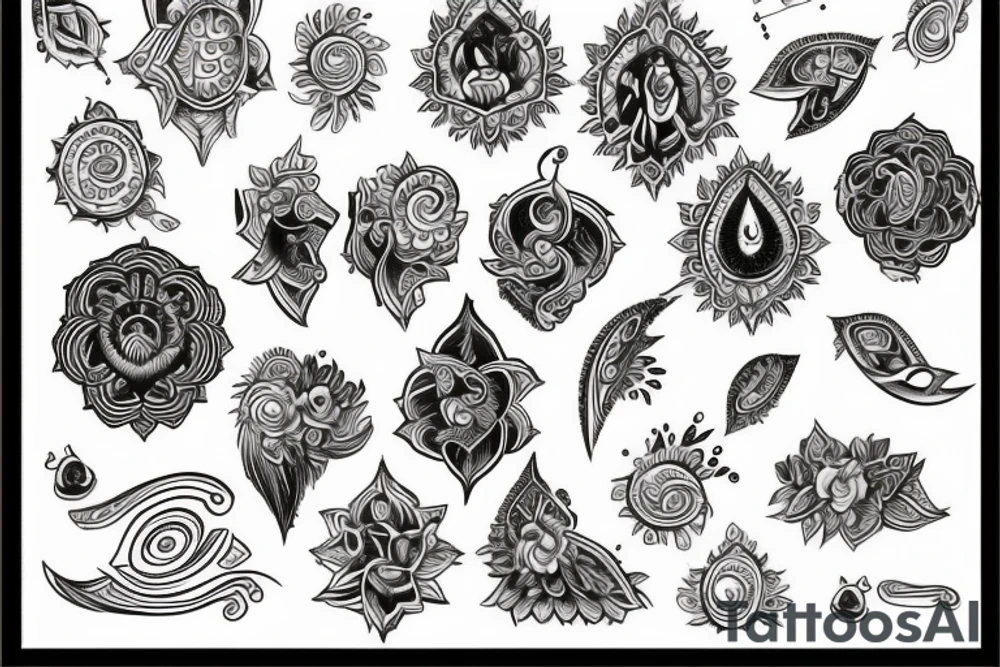 Smriti (name) tattoo idea